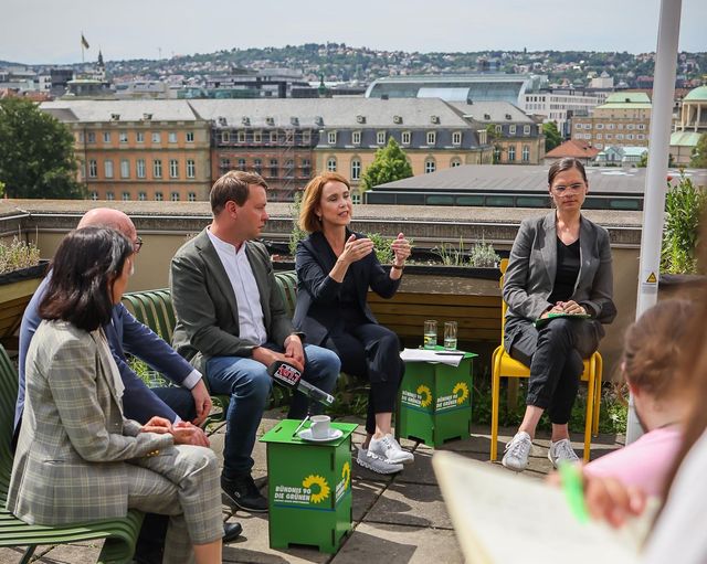 Grüne Landtagsabgeordnete laden die Stuttgarter*innen zum Ideenfest ein