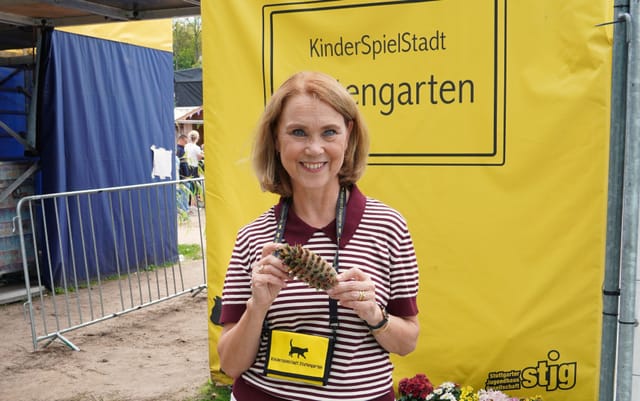 Besuch der Kinderspielstadt Stutengarten