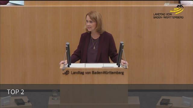 Aktuelle Debatte: Baden-Württemberg ist Exzellenzland